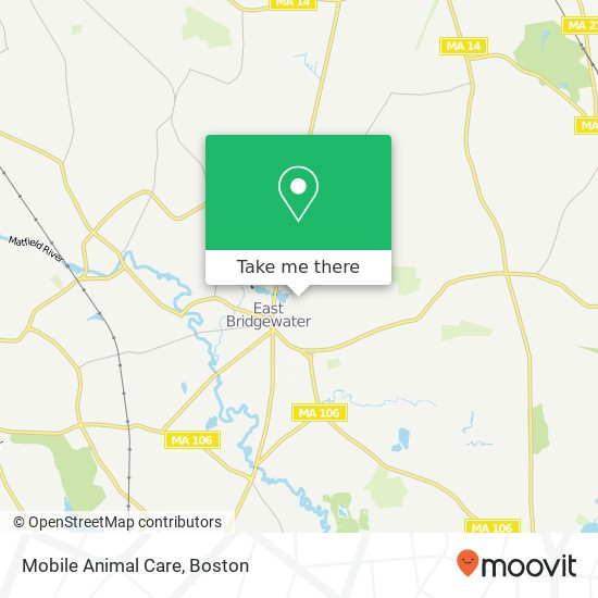 Mobile Animal Care map