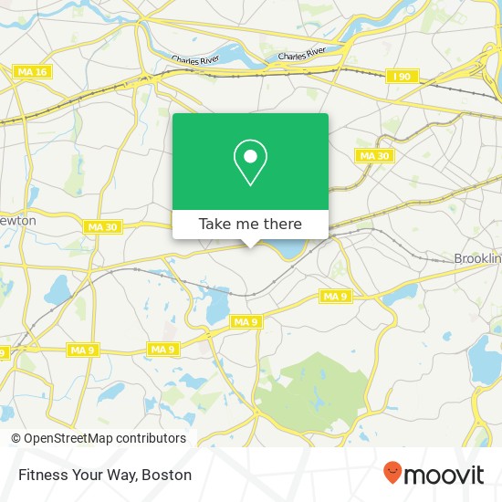 Mapa de Fitness Your Way