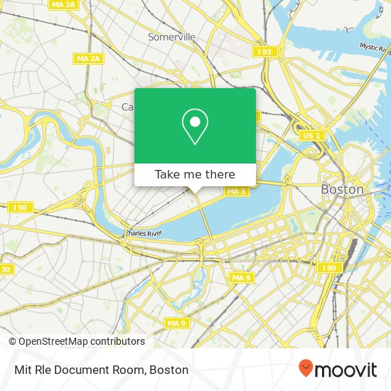 Mit Rle Document Room map