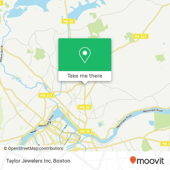 Taylor Jewelers Inc map