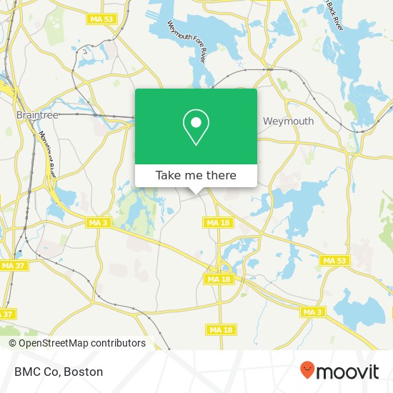 Mapa de BMC Co