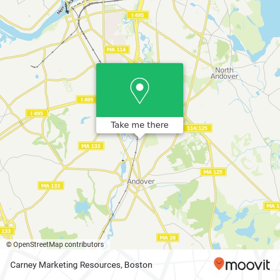 Carney Marketing Resources map