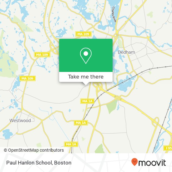 Paul Hanlon School map