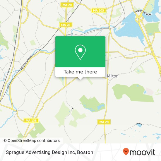 Sprague Advertising Design Inc map