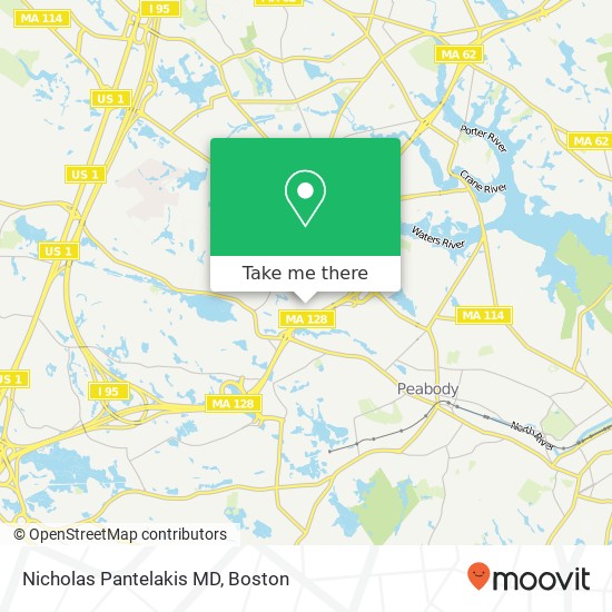 Nicholas Pantelakis MD map