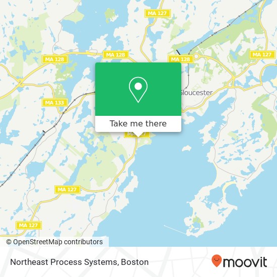 Northeast Process Systems map