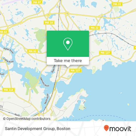 Santin Development Group map