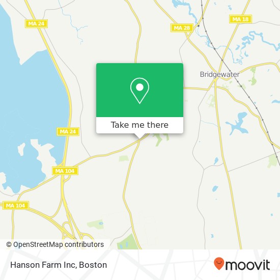 Hanson Farm Inc map