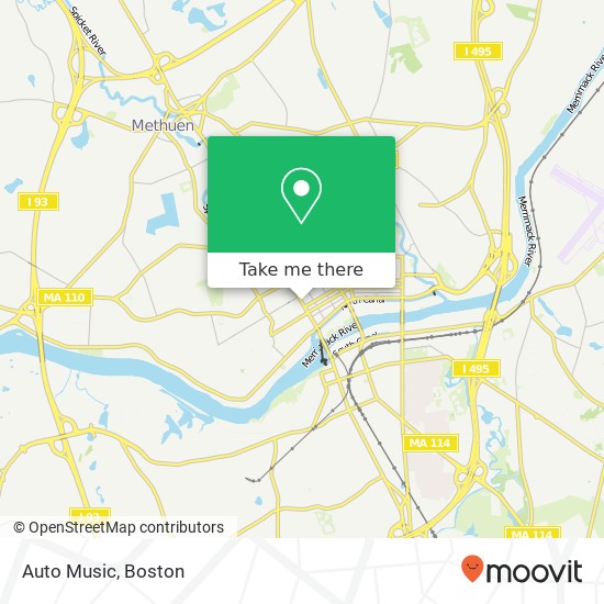 Auto Music map