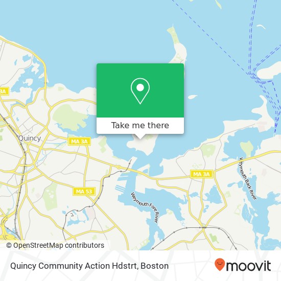 Quincy Community Action Hdstrt map