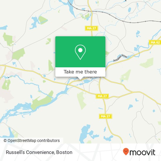 Mapa de Russell's Convenience