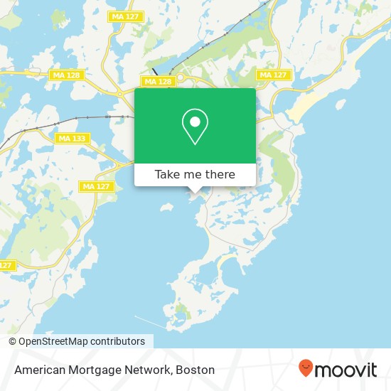 American Mortgage Network map