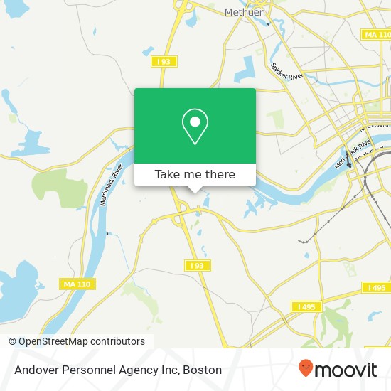 Andover Personnel Agency Inc map