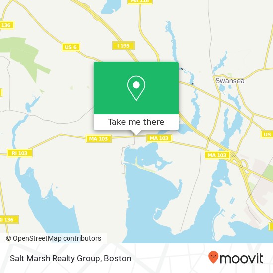 Mapa de Salt Marsh Realty Group