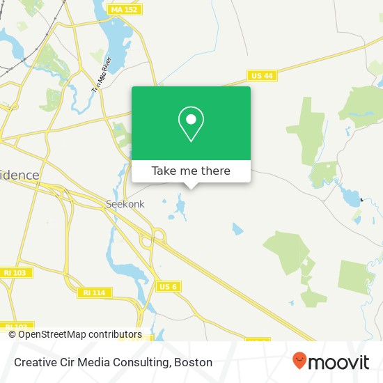 Mapa de Creative Cir Media Consulting