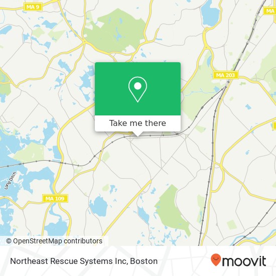 Northeast Rescue Systems Inc map