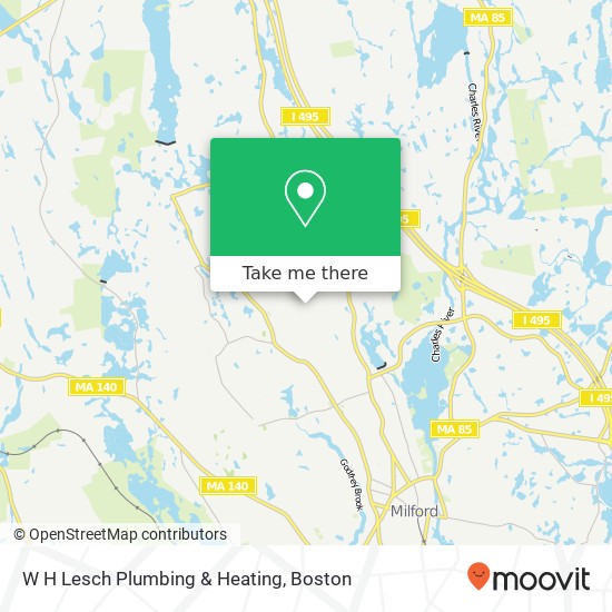 Mapa de W H Lesch Plumbing & Heating