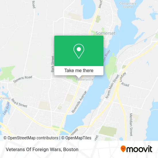 Veterans Of Foreign Wars map