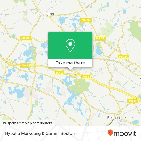 Hypatia Marketing & Comm map