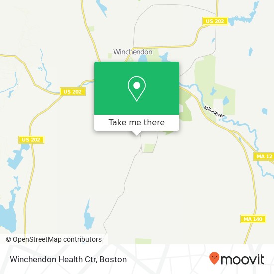 Mapa de Winchendon Health Ctr