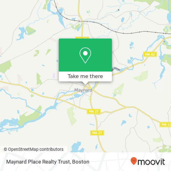 Maynard Place Realty Trust map