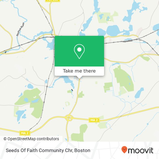 Seeds Of Faith Community Chr map