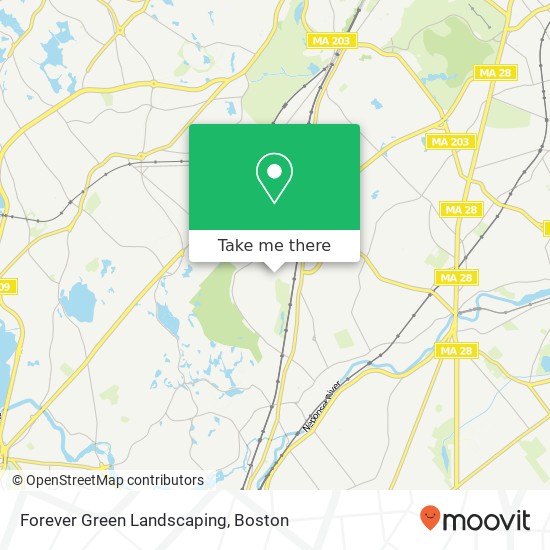 Mapa de Forever Green Landscaping