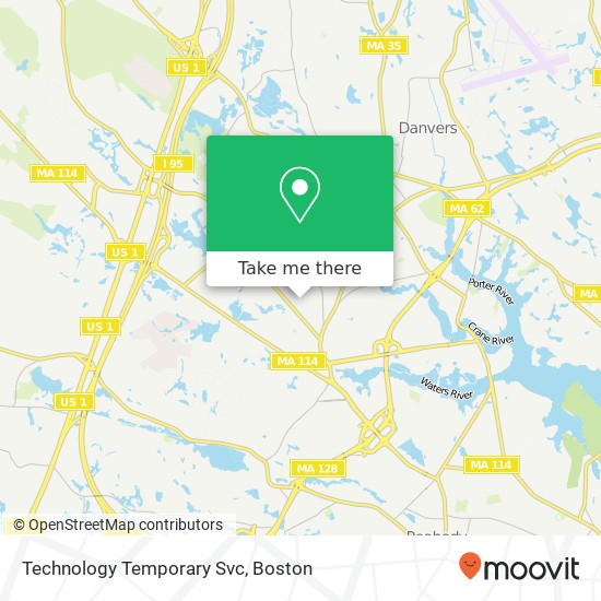 Mapa de Technology Temporary Svc