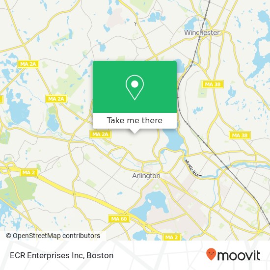 ECR Enterprises Inc map