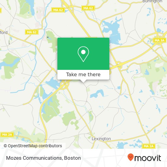 Mapa de Mozes Communications