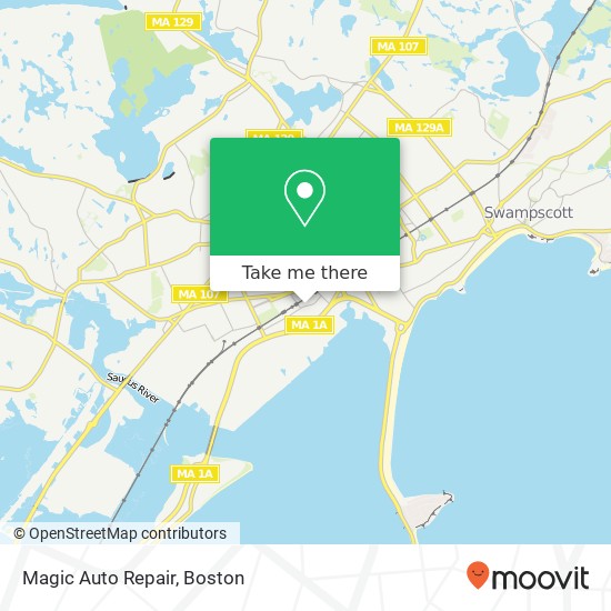 Magic Auto Repair map