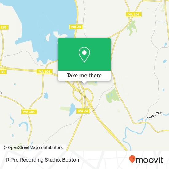 R Pro Recording Studio map