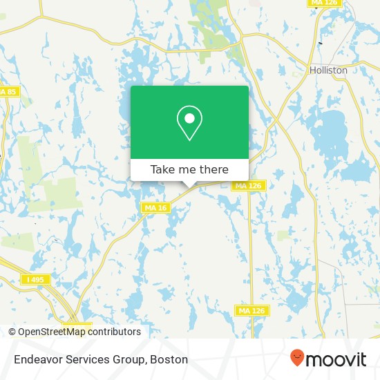 Mapa de Endeavor Services Group