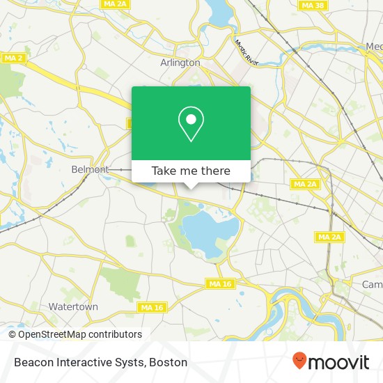 Mapa de Beacon Interactive Systs