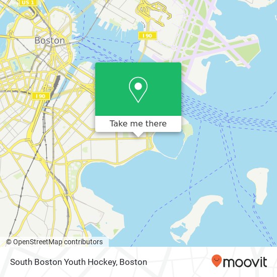 South Boston Youth Hockey map