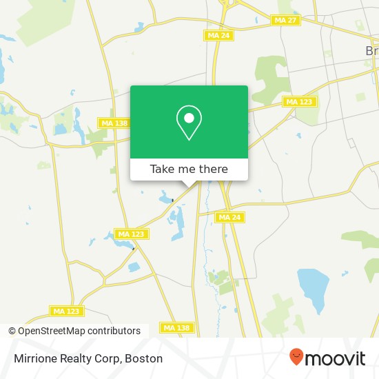 Mirrione Realty Corp map