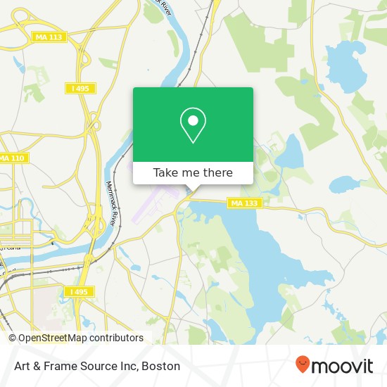 Mapa de Art & Frame Source Inc