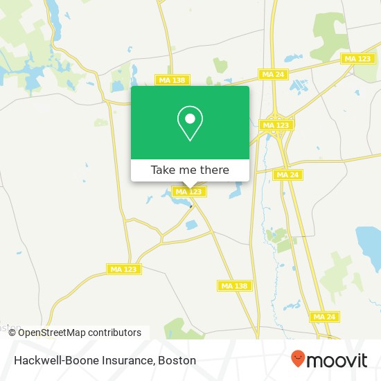 Mapa de Hackwell-Boone Insurance