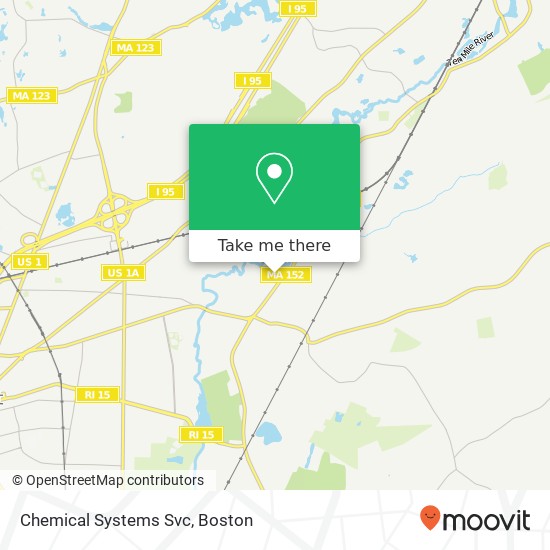 Chemical Systems Svc map