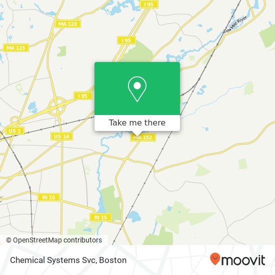 Mapa de Chemical Systems Svc