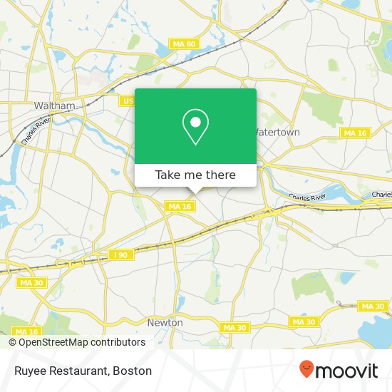 Mapa de Ruyee Restaurant