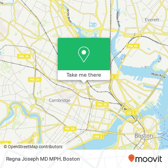 Regna Joseph MD MPH map