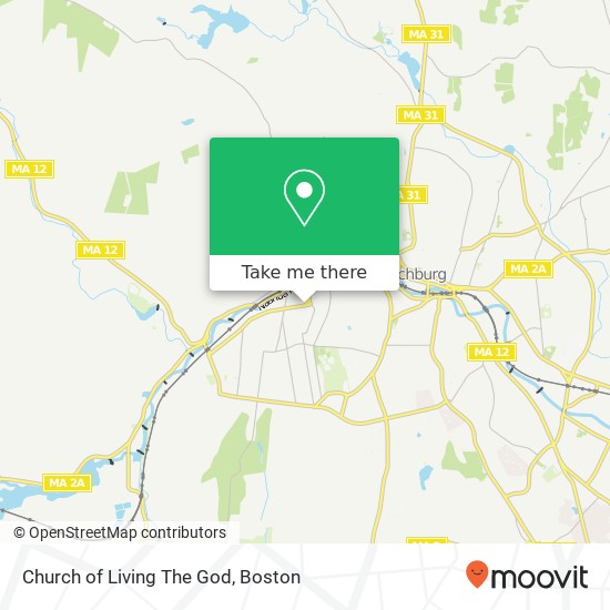 Mapa de Church of Living The God