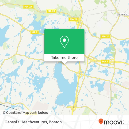 Genesi's Healthventures map