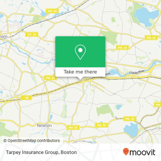 Tarpey Insurance Group map