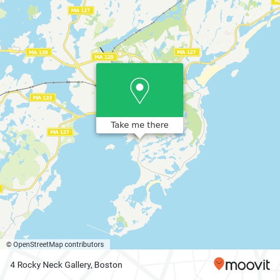 4 Rocky Neck Gallery map