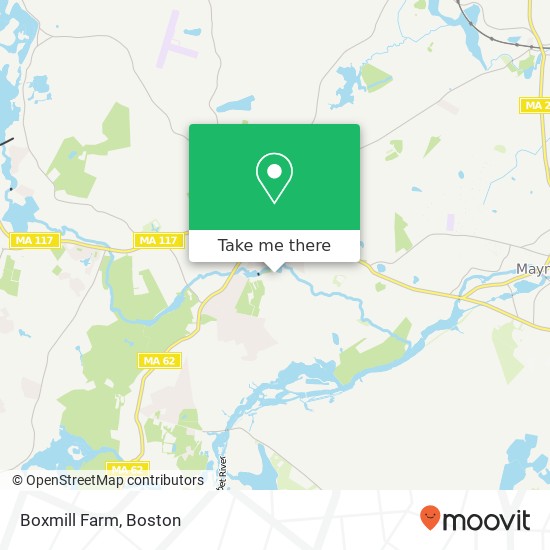 Boxmill Farm map