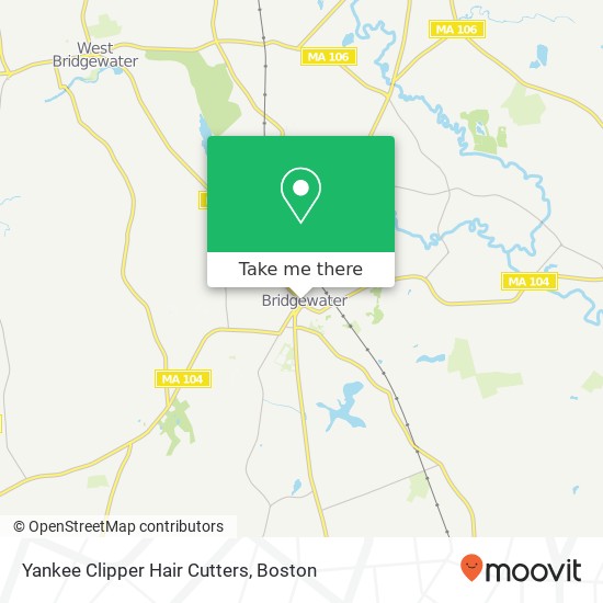 Yankee Clipper Hair Cutters map