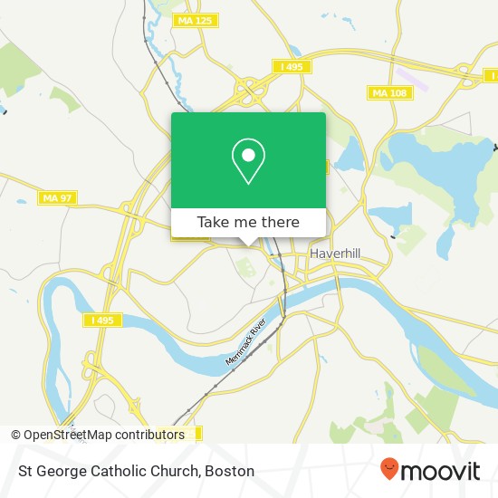 Mapa de St George Catholic Church