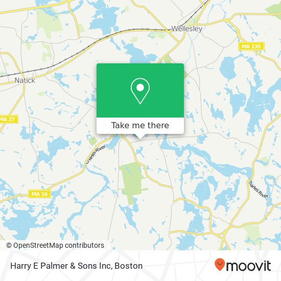 Mapa de Harry E Palmer & Sons Inc